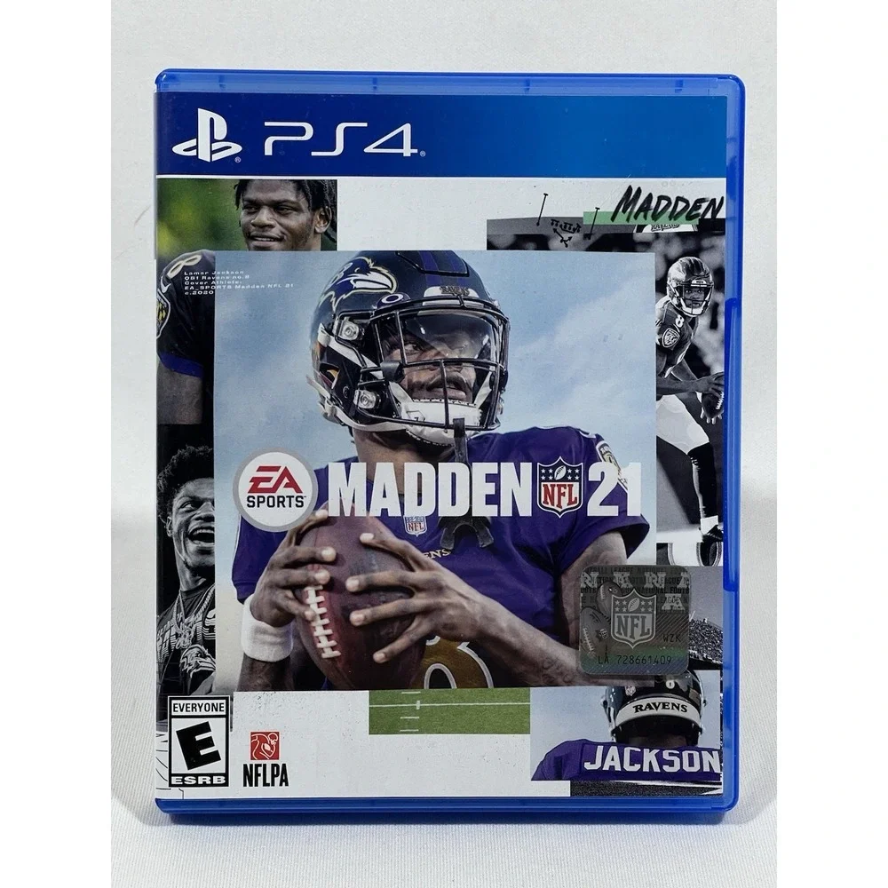 Madden NFL 21 PS4 Football Game Complete Tested Retro Toycore Sports Classic